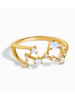Viorco Zirconia Star Ring